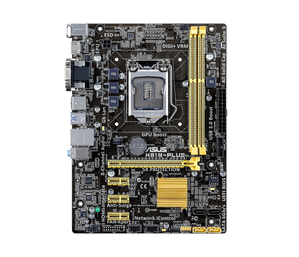ASUS H81M-PLUS (H81 PCI-E DDR3) - 126595 - zdjęcie 2